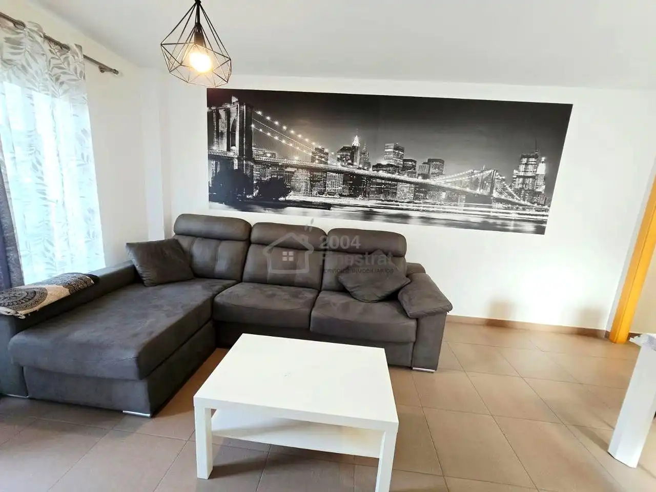 Living room of Flat for sale in Benidorm  with Air Conditioner, Terrace and Furnished