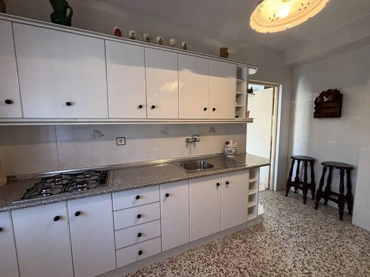 Cocina de Finca rústica en venta en María con Calefacción y Jardín privado