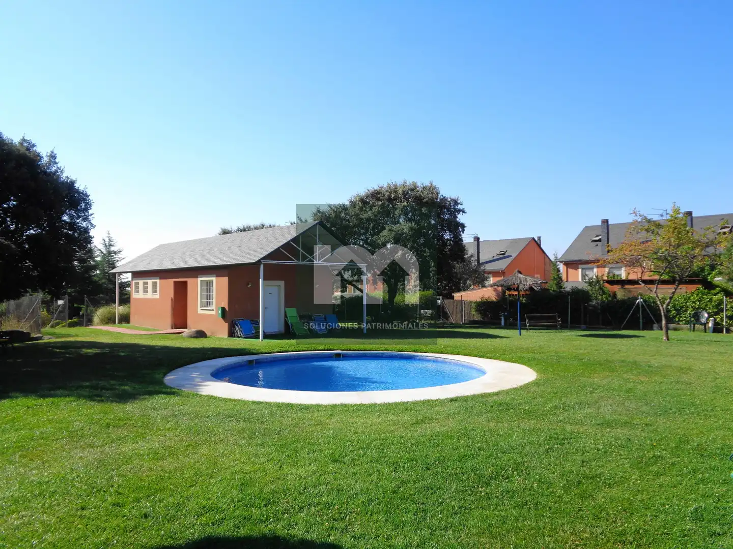 Garden of Houses for sale in Alpedrete  with Heating, Private garden and Terrace