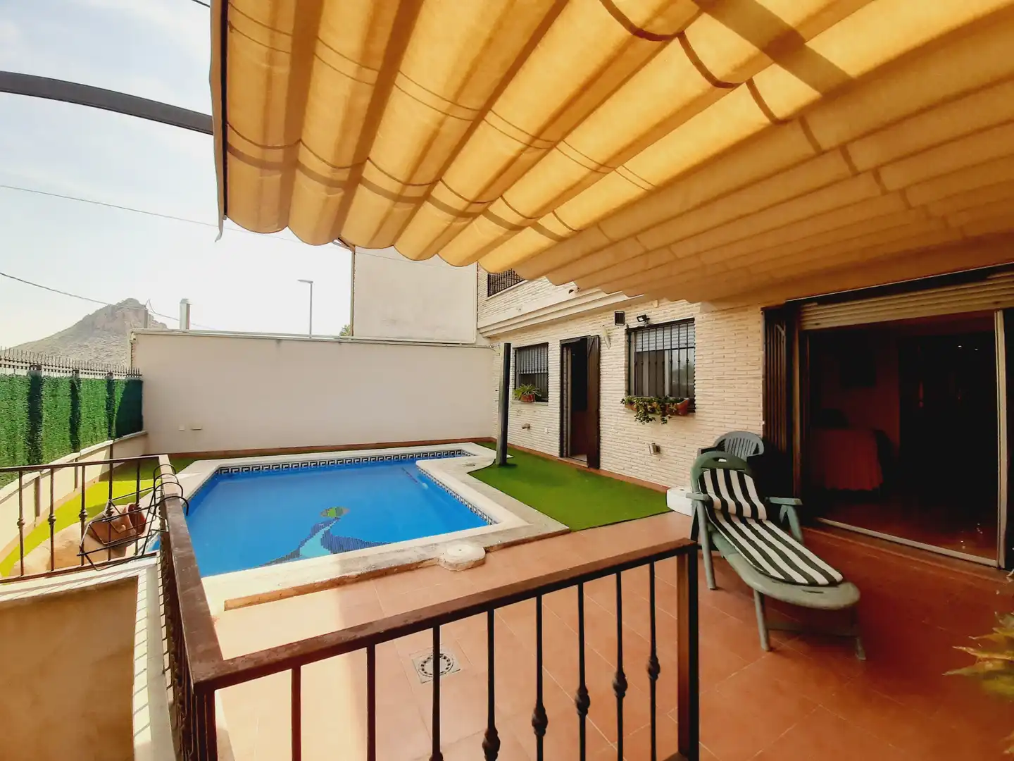 Piscina de Casa o chalet en venta en Villanueva del Río Segura con Aire acondicionado, Calefacción y Jardín privado