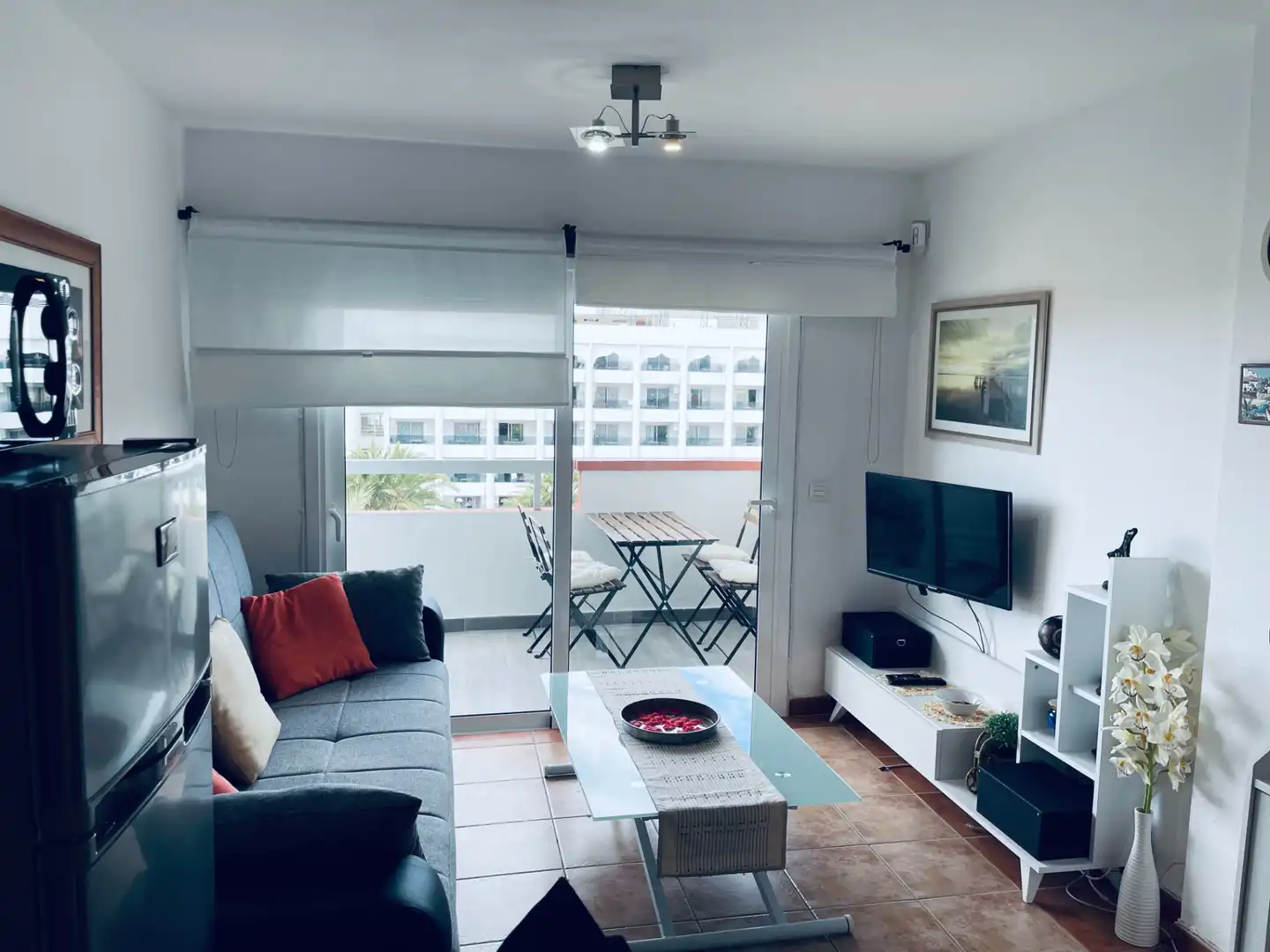 Sala de estar de Apartamento de alquiler en Arona con Terraza, Amueblado y TV