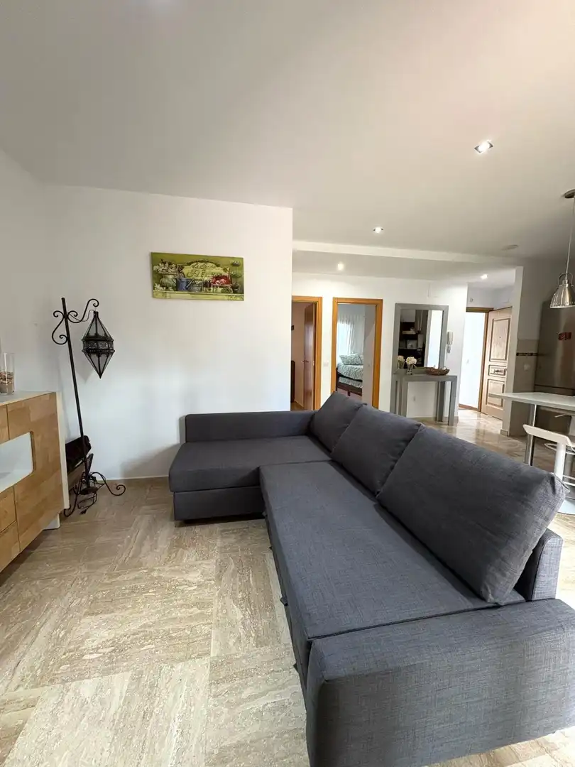 Living room of Apartments for rent in Chiclana de la Frontera  with Air Conditioner and Private garden