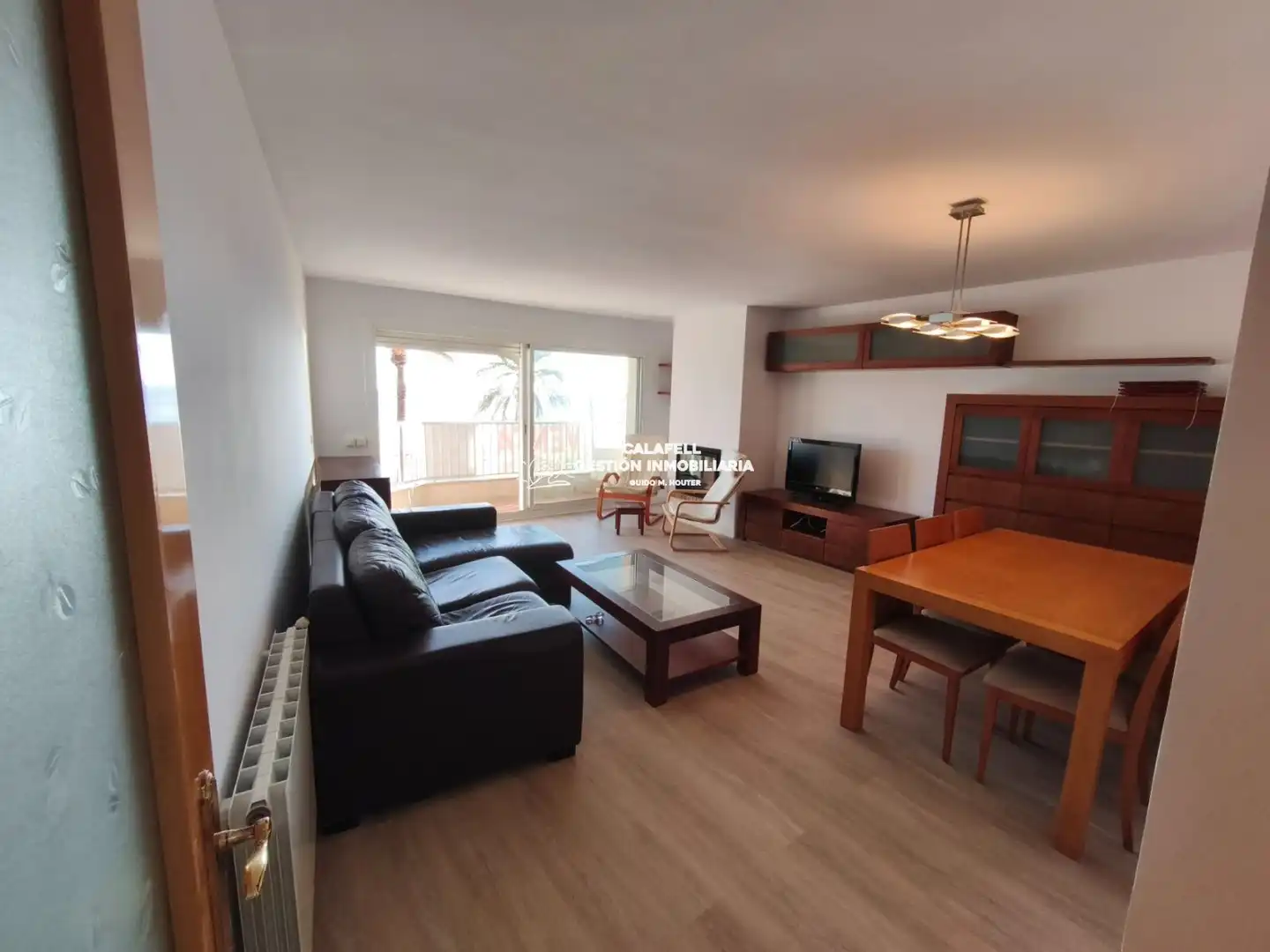 Sala de estar de Piso en venta en Calafell con Calefacción, Jardín privado y Terraza