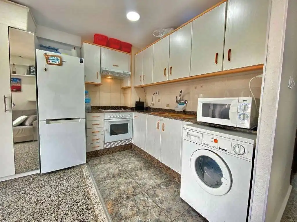 Kitchen of Apartments for rent in La Pobla de Farnals  with Terrace, Furnished and Community pool
