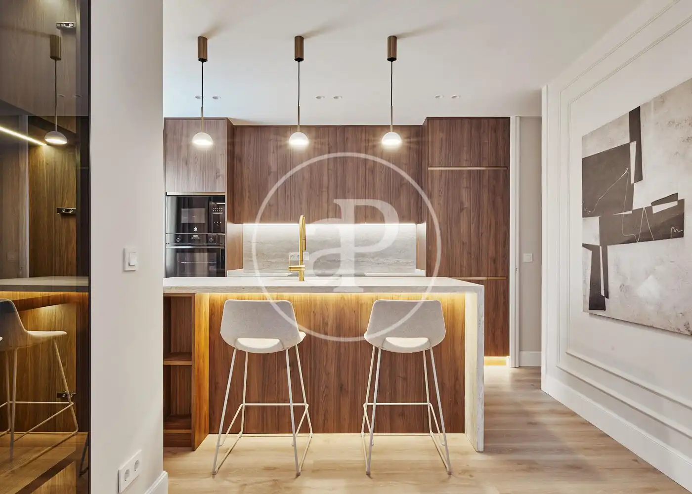 Kitchen of Flat for sale in Madrid  with Air Conditioner, Heating and Storage room