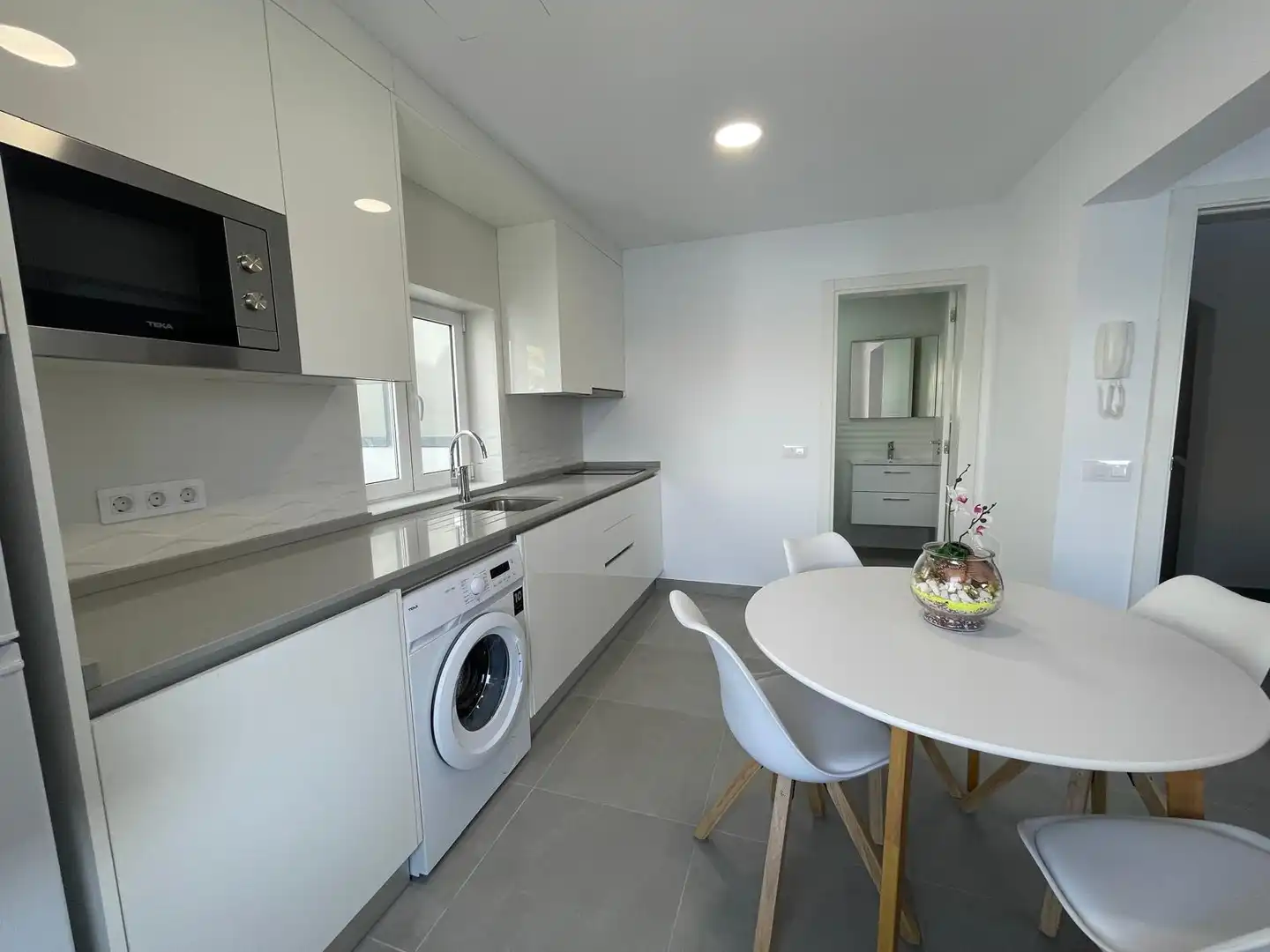 Cocina de Apartamento de alquiler en Los Abrigos