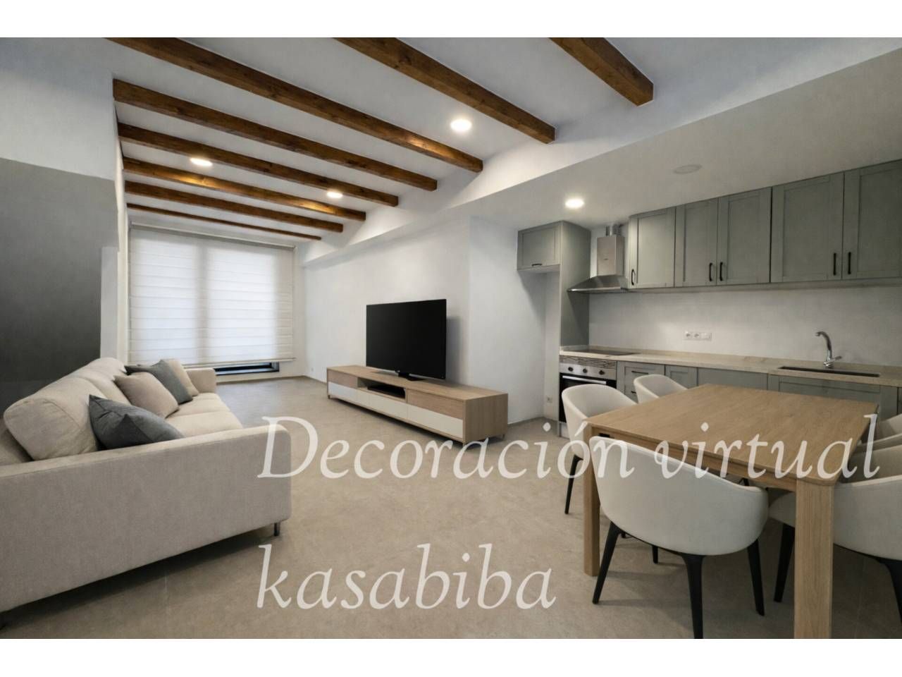 Living room of Flat for sale in  Valencia Capital  with Air Conditioner, Heating and Terrace