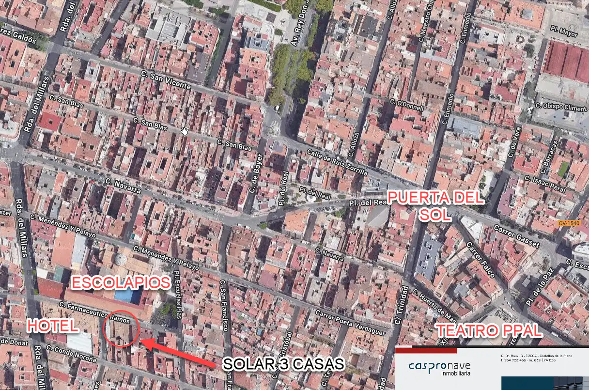 Vista exterior de Residencial en venta en Castellón de la Plana / Castelló de la Plana