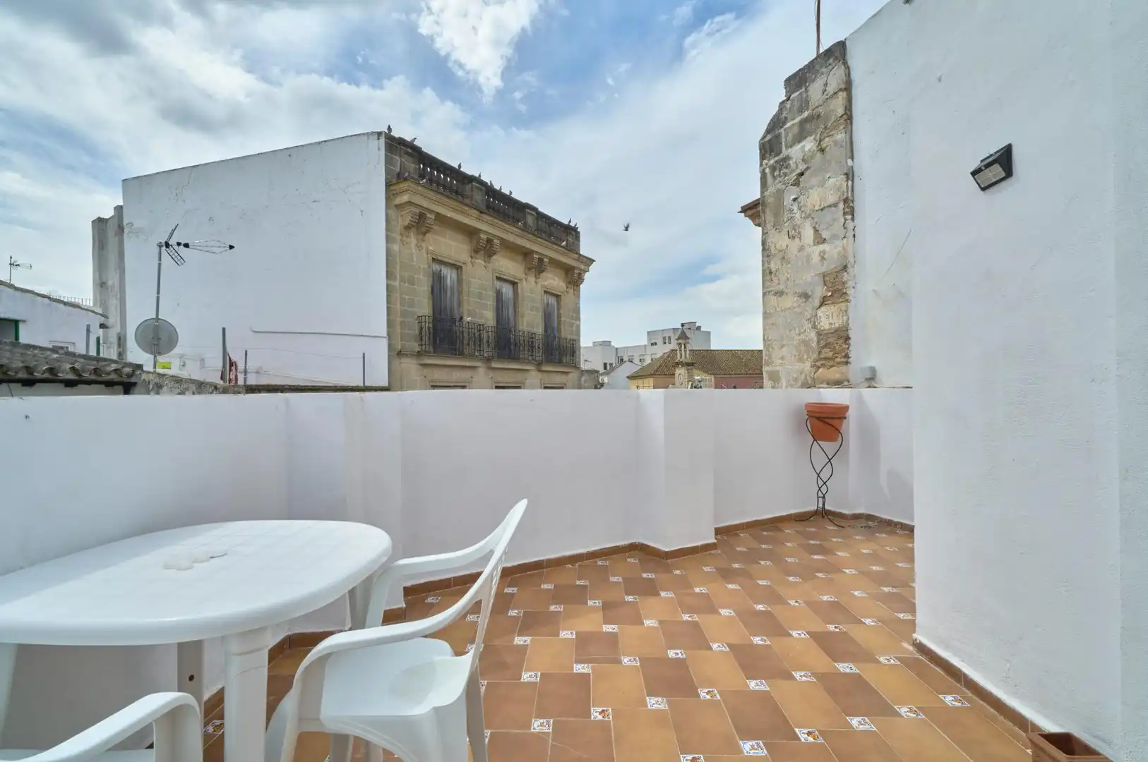 Terrace of Attic for rent in Jerez de la Frontera  with Terrace and Furnished