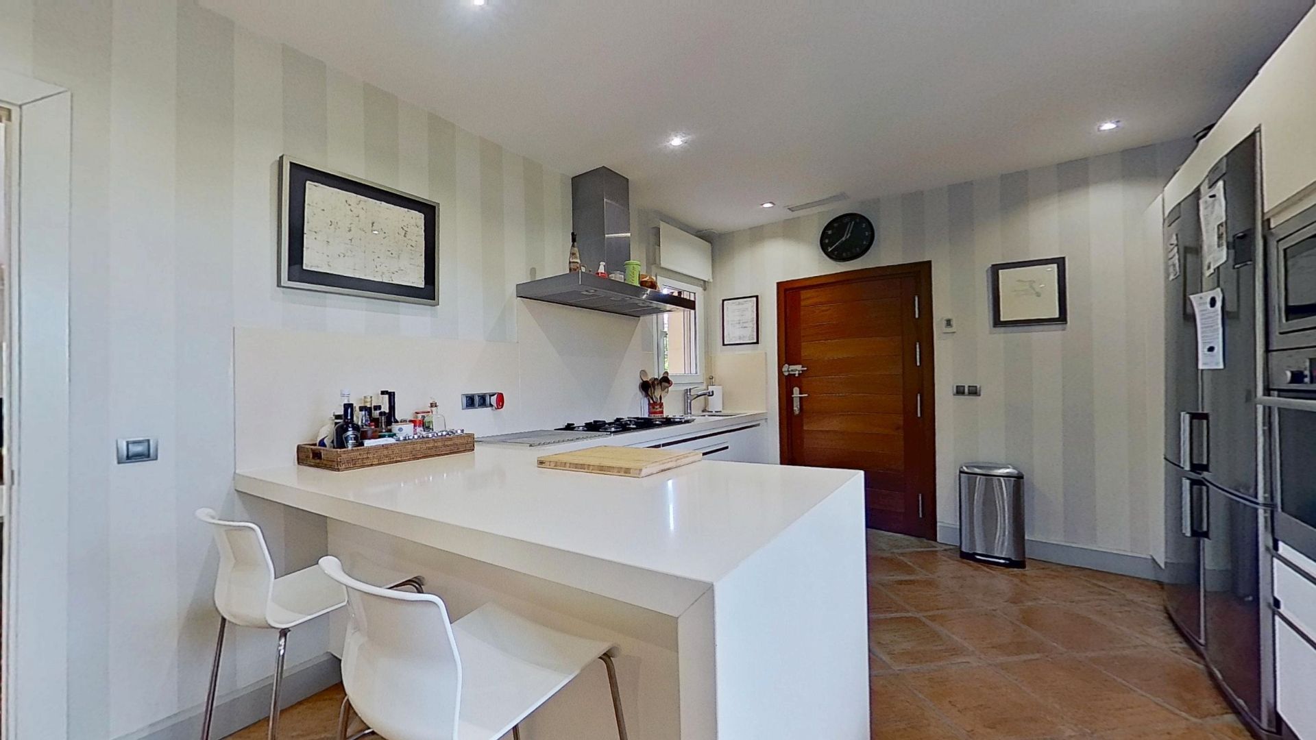 Cocina de Casa o chalet en venta en Málaga Capital con Aire acondicionado, Terraza y Piscina