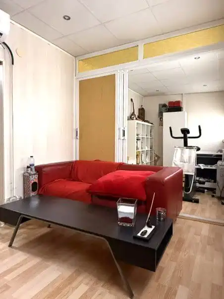 Sala d'estar de Àtic en venda en Sant Boi de Llobregat amb Aire condicionat, Calefacció i Parquet