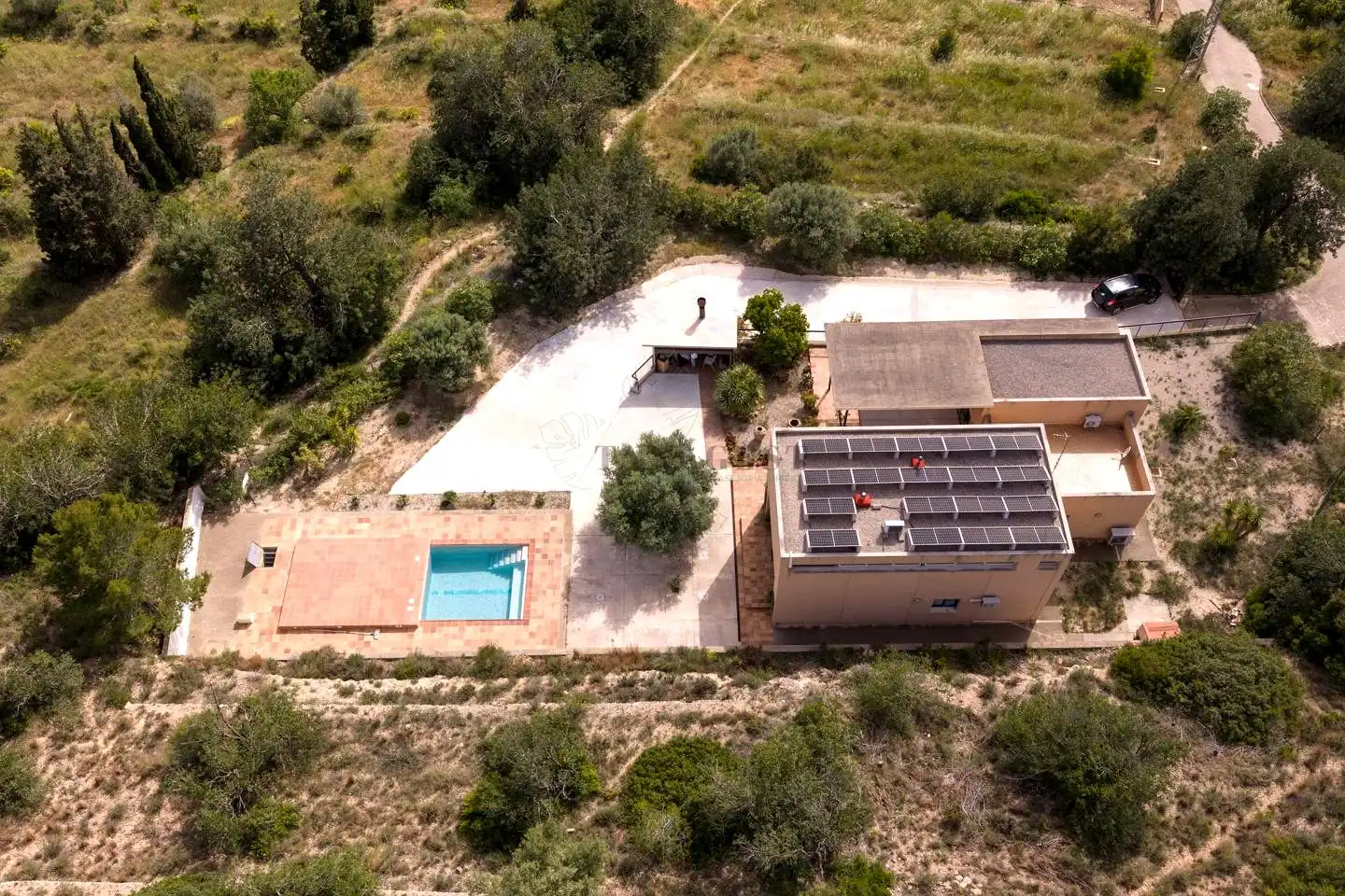 Vista exterior de Casa o chalet en venta en Tortosa con Aire acondicionado, Calefacción y Jardín privado