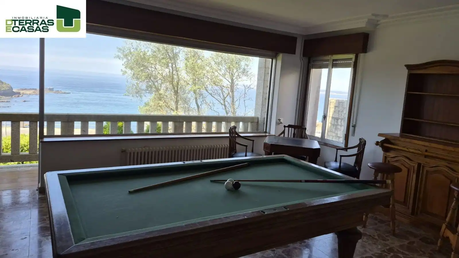 Schwimmbecken von Haus oder Chalet zur Miete in Sanxenxo mit Klimaanlage, Privatgarten und Parkett