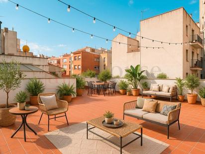 Terrassa de Àtic en venda en  Barcelona Capital amb Aire condicionat, Calefacció i Parquet