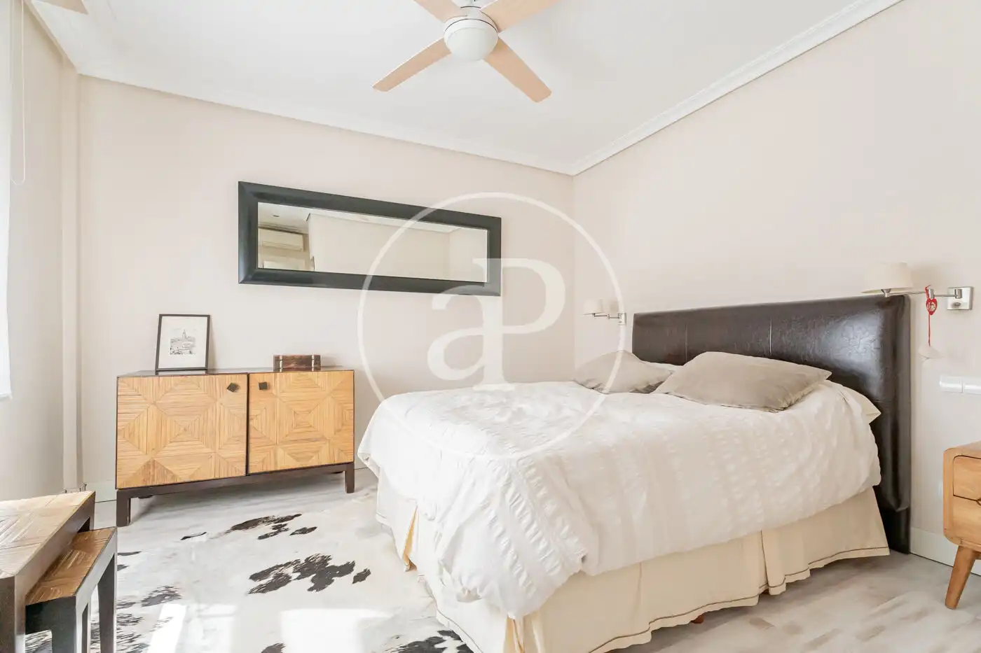 Schlafzimmer von Wohnung zum Verkauf in Madrid mit Klimaanlage, Heizung und Privatgarten