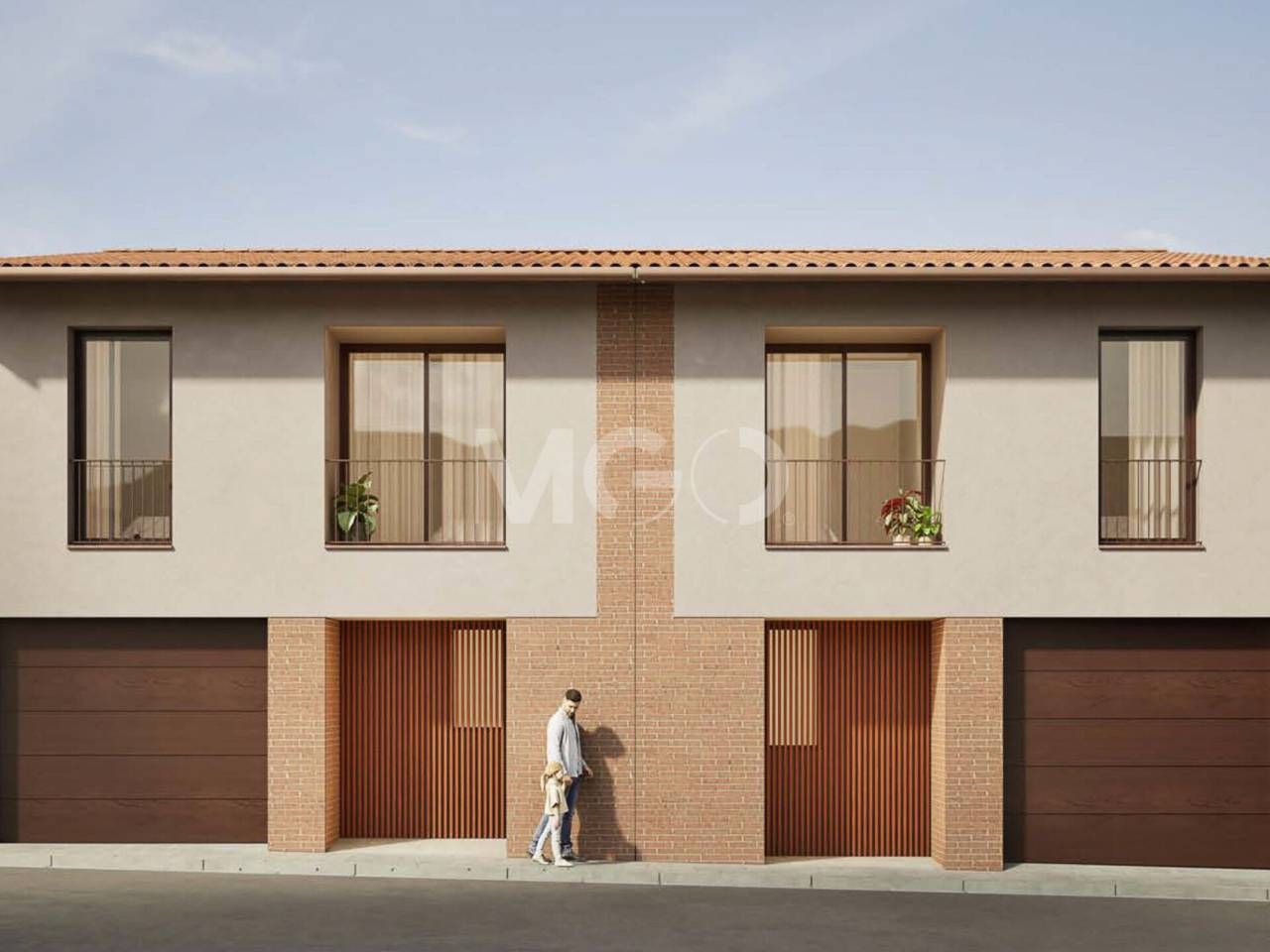 Exterior view of House or chalet to rent in Seva  with Heating and Private garden
