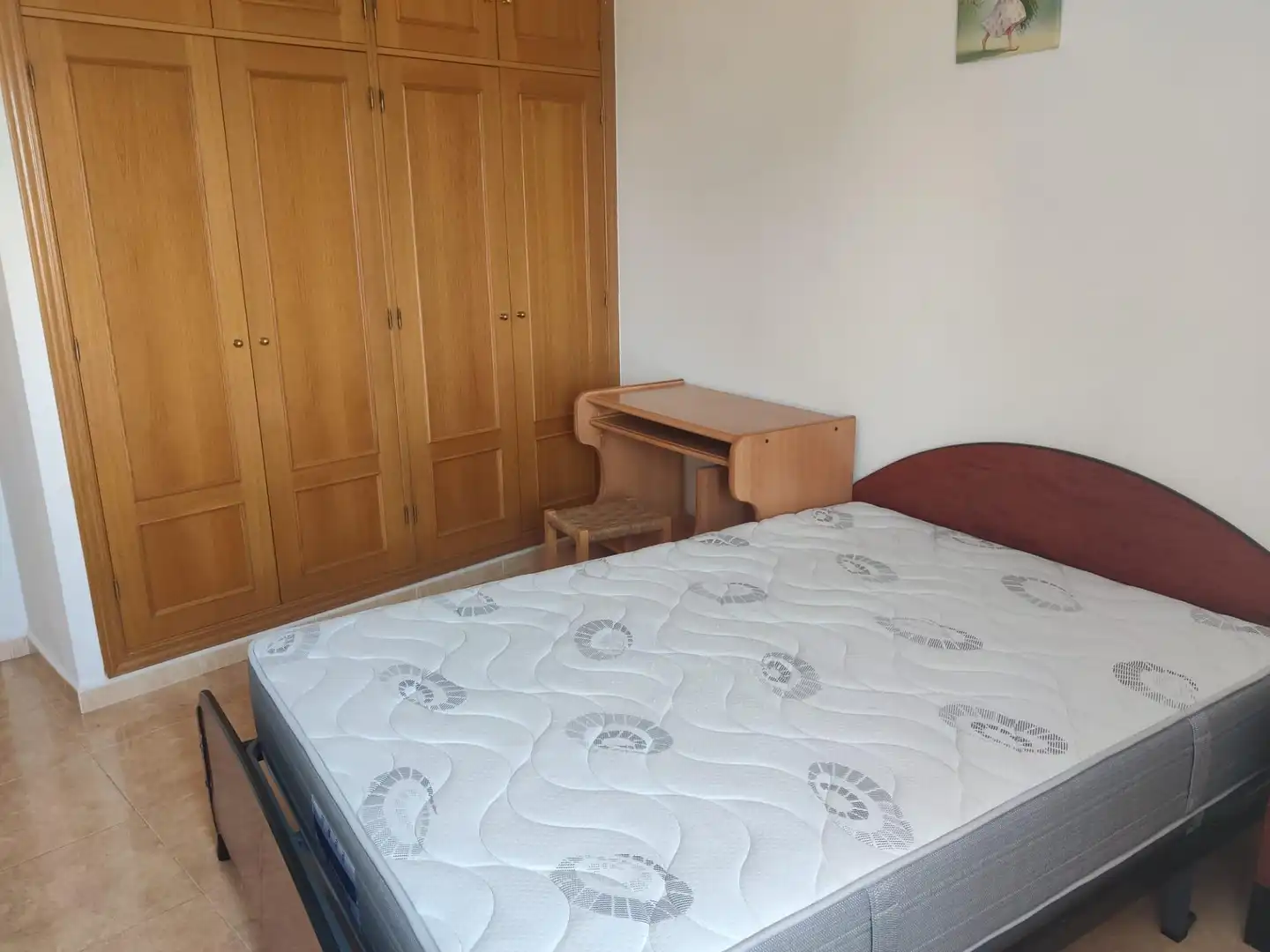 Bedroom of Flat for rent in El Vellón  with Heating, Terrace and Storage room