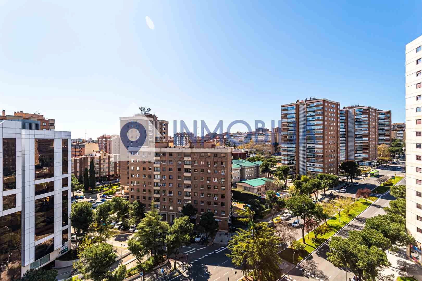 Vista exterior de Pis en venda en  Madrid Capital amb Aire condicionat, Calefacció i Parquet