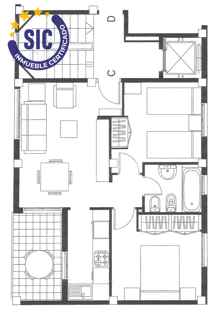Flat for sale in Centro