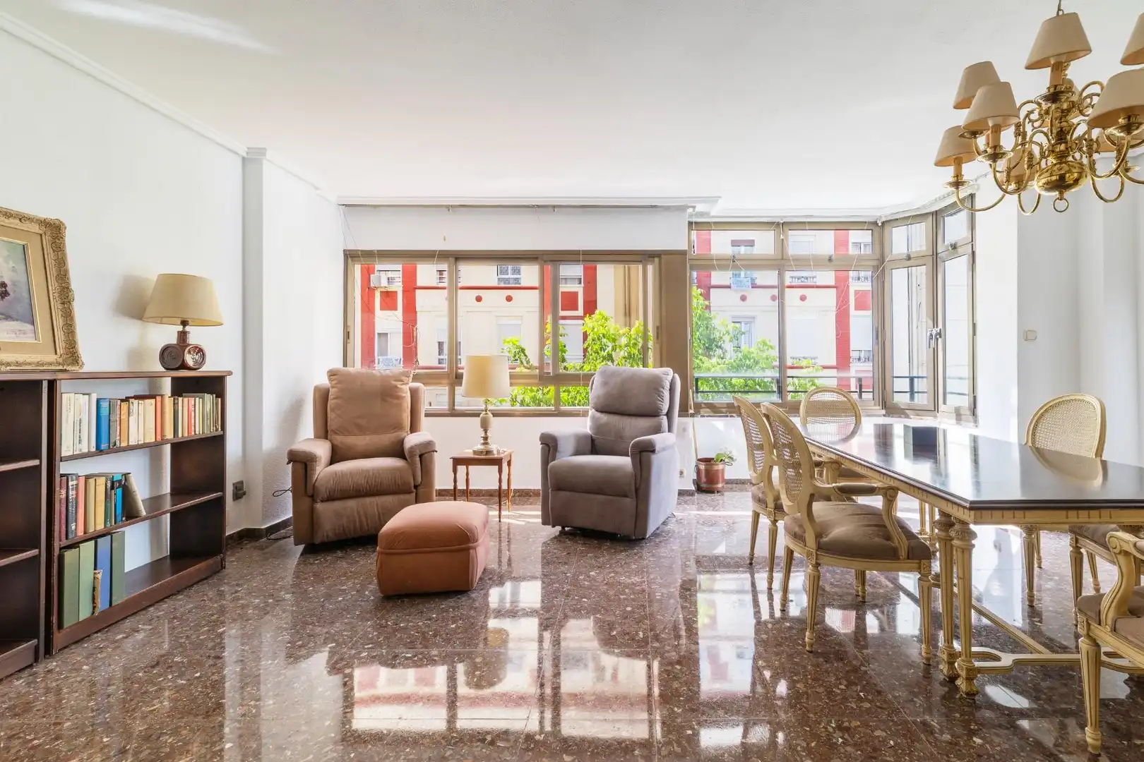 Wohnzimmer von Wohnung zum Verkauf in Valencia mit Klimaanlage