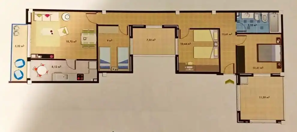 Flat with terrace for sale in Calle Calle San Blas, imagen 14