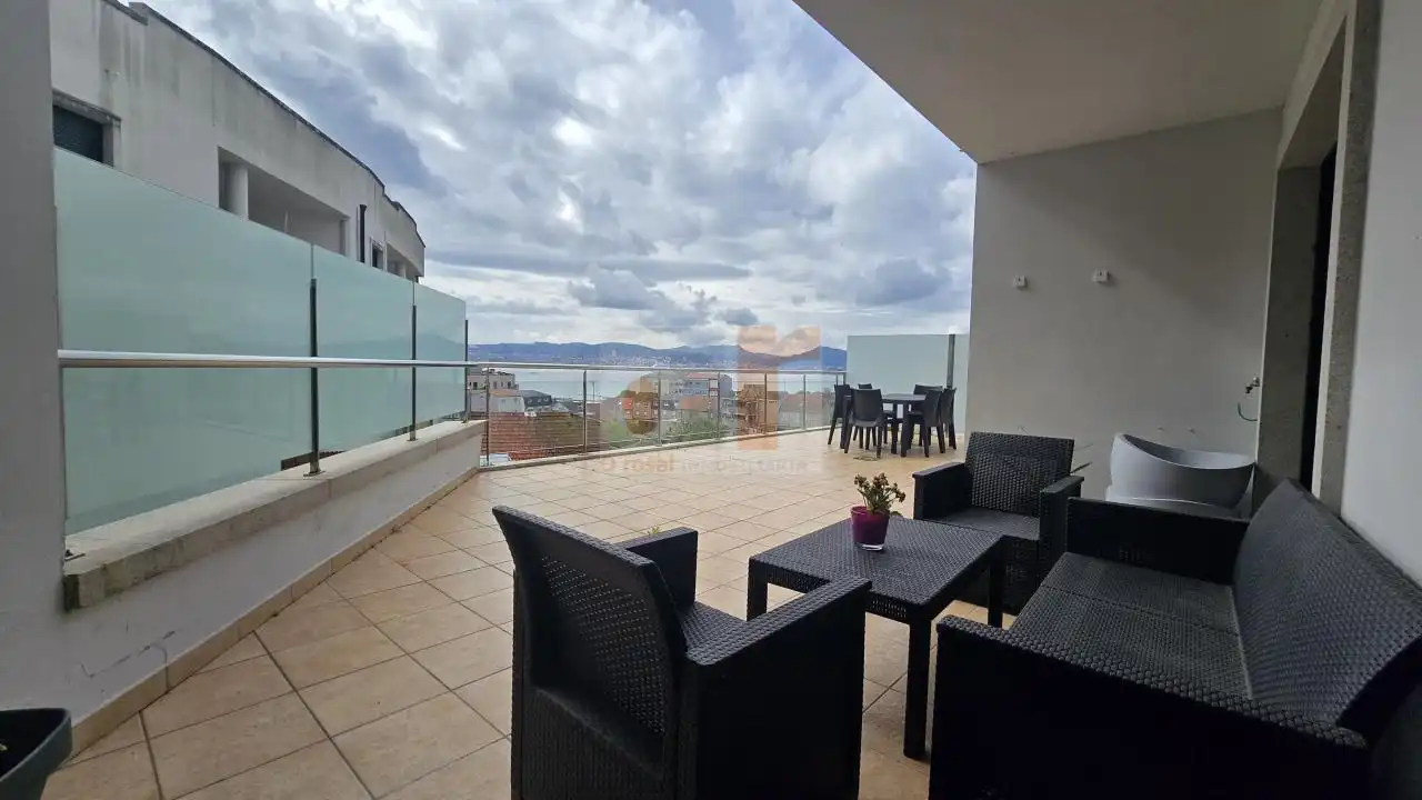Terraza de Piso en venta en Moaña con Calefacción, Terraza y Trastero
