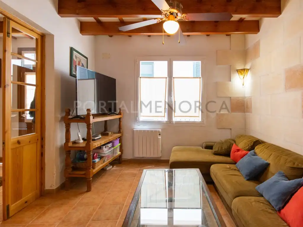 Sala de estar de Casa o chalet en venta en Es Mercadal con Terraza