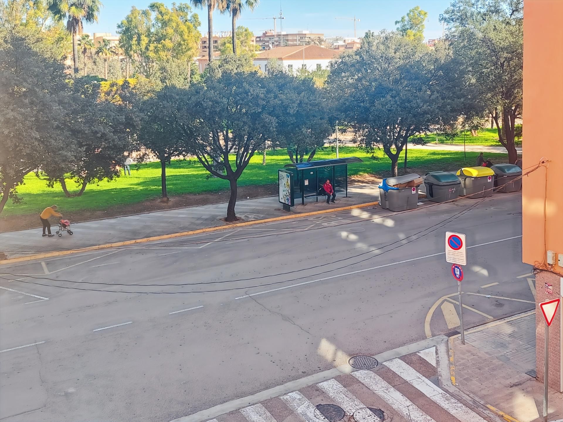 Vista exterior de Pis en venda en Sagunto / Sagunt amb Calefacció i Terrassa
