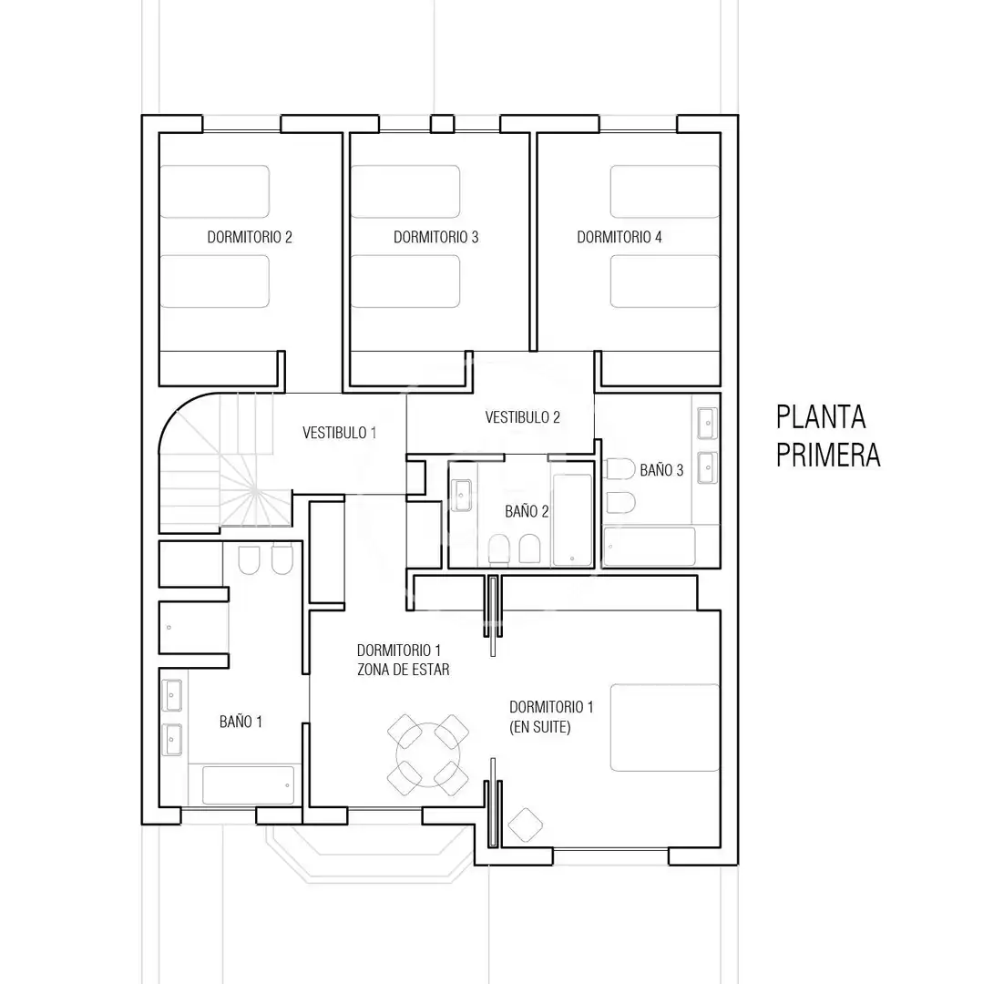 Detached homes for sale in Madrid  with Air Conditioner, Heating and Private garden