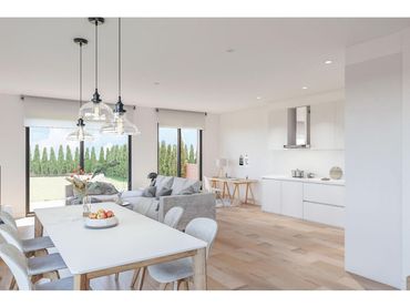 Casa d'obra nova amb jardí en venda a Carrer Cadí 28