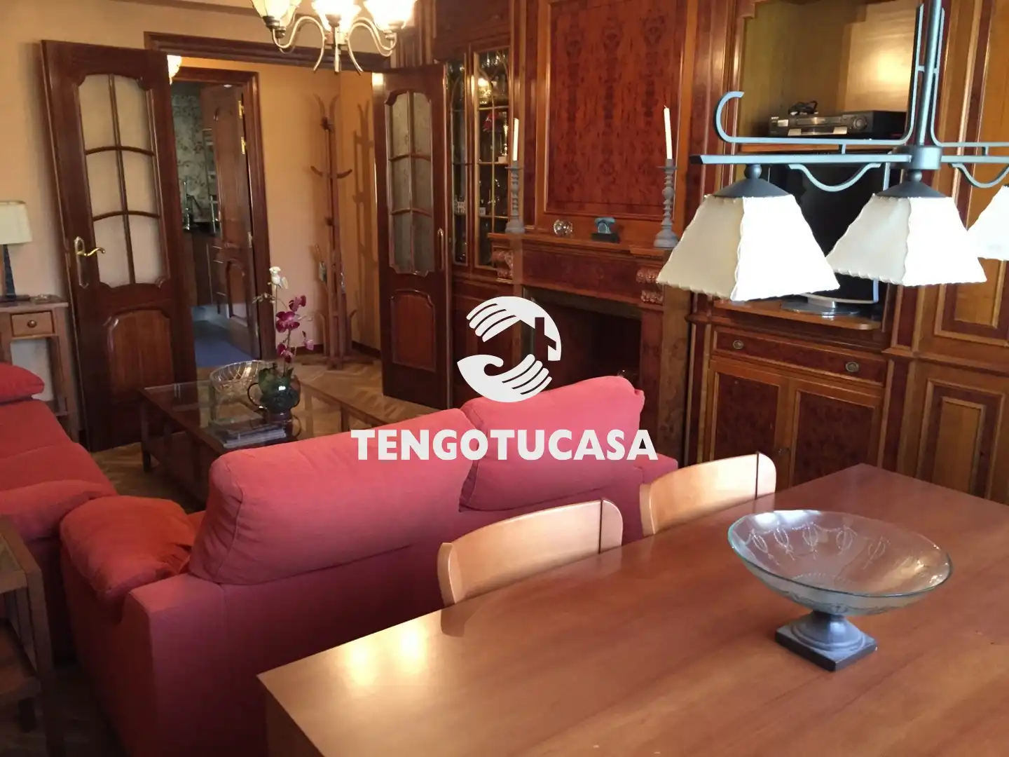 Comedor de Piso de alquiler en Madrid con Aire acondicionado, Calefacción y Amueblado