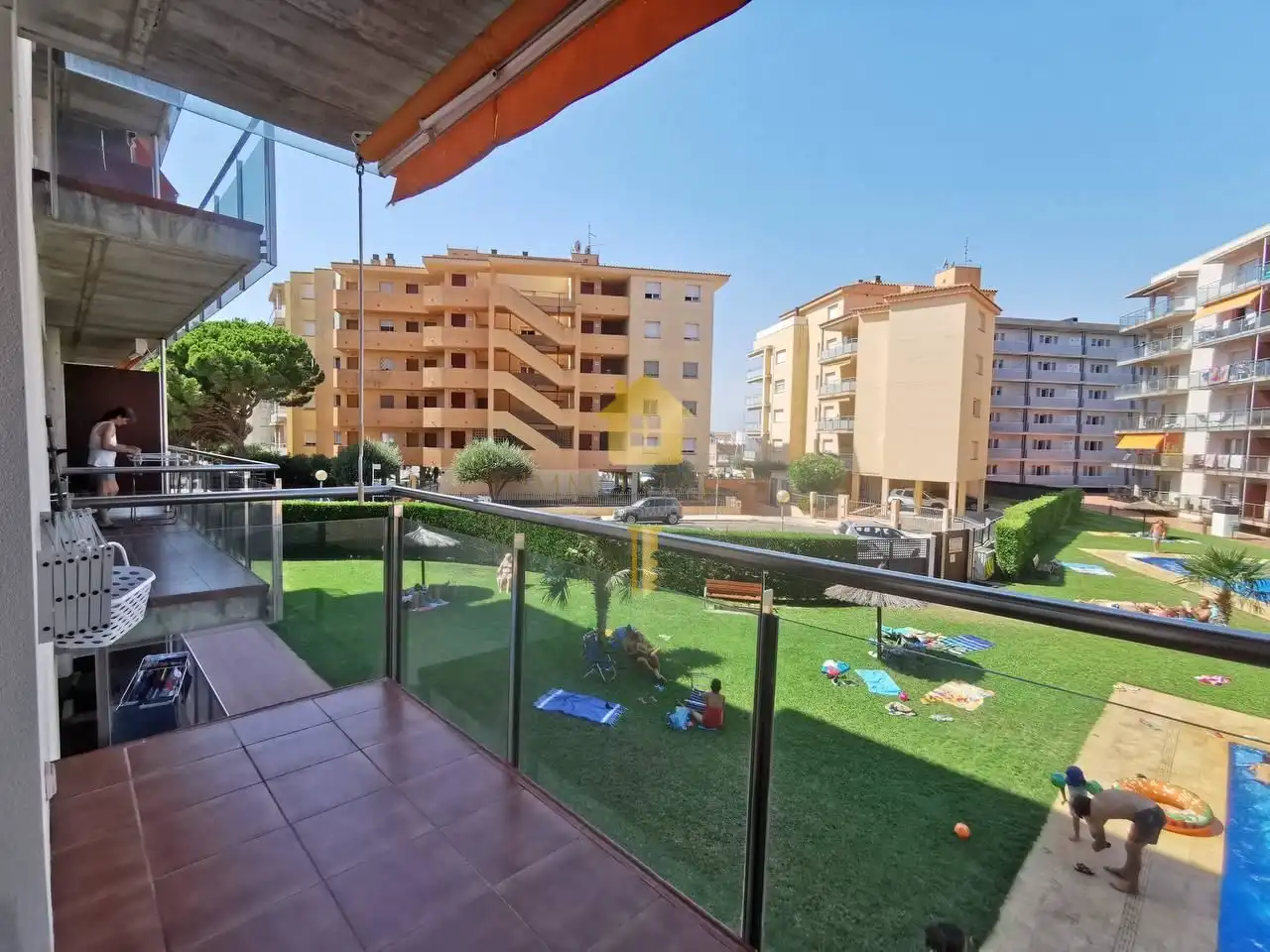 Terraza de Piso de alquiler en Roses con Aire acondicionado, Terraza y Trastero