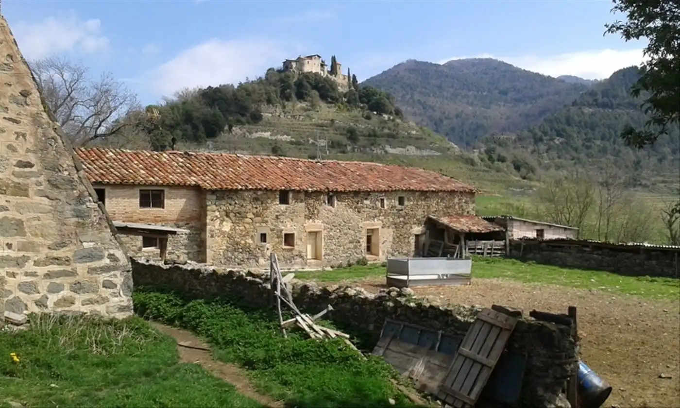 Vista exterior de Finca rústica en venta en Ripoll con Terraza