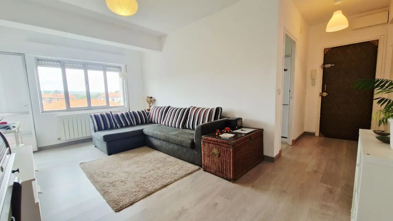 Living room of Flat for sale in Polanco  with Heating, Terrace and Storage room