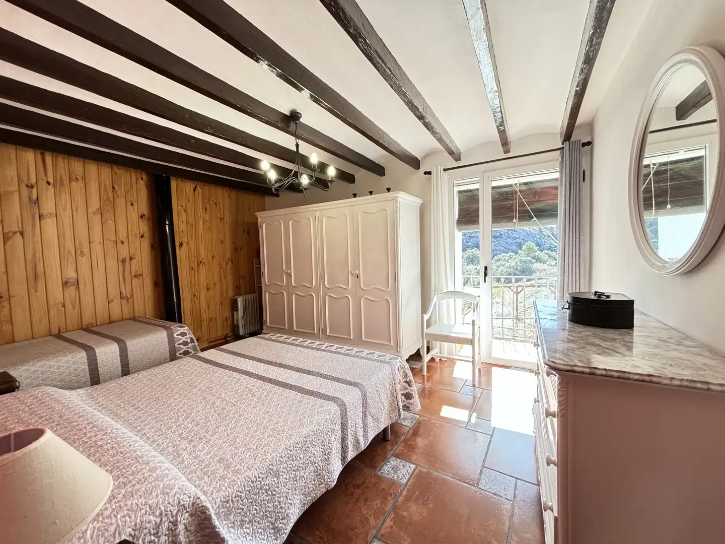 Habitación de Finca rústica en venta en La Vall de Gallinera con Terraza
