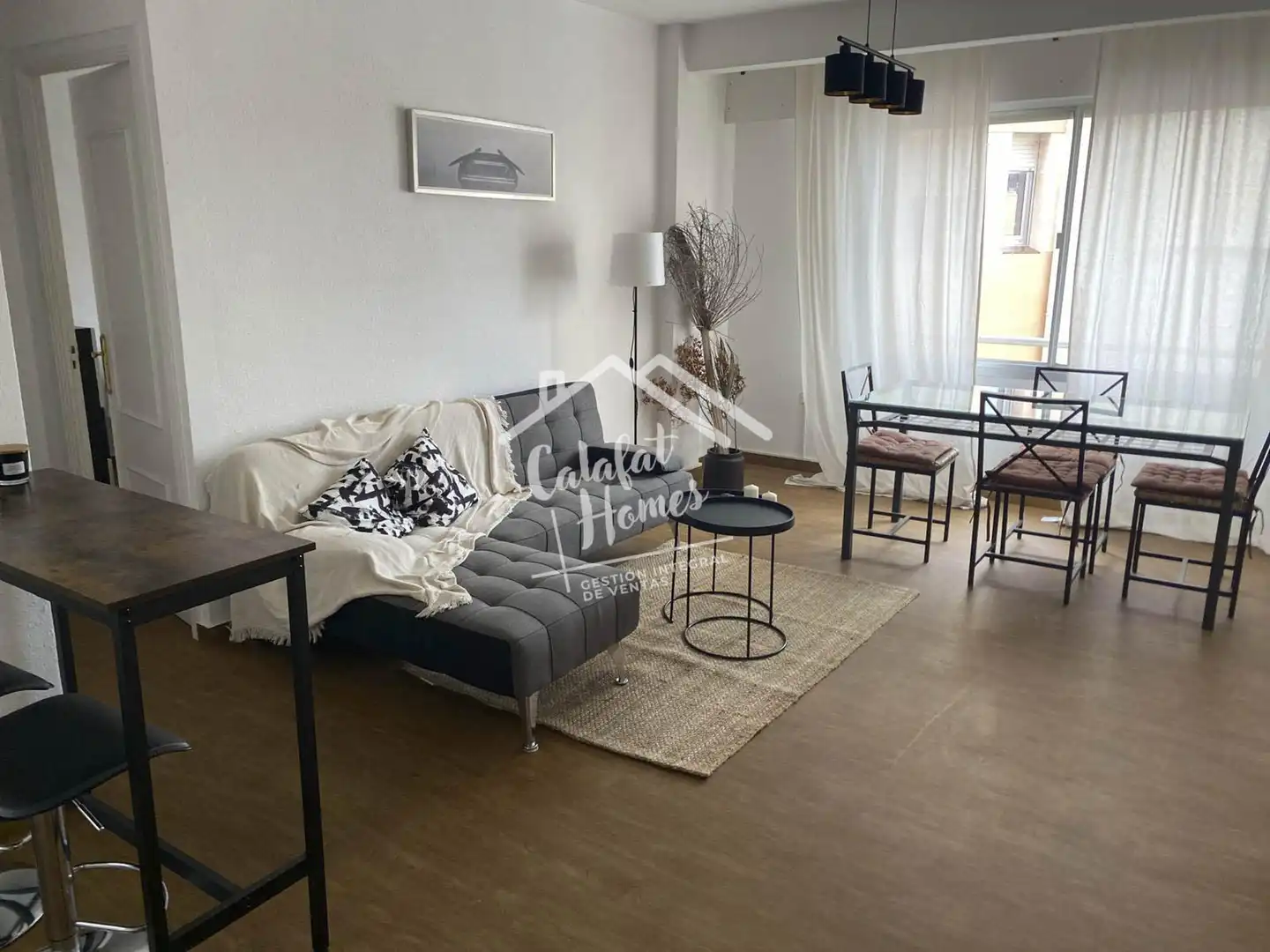 Wohnzimmer von Wohnung zum Verkauf in L'Ametlla de Mar  mit Klimaanlage und Mikrowelle