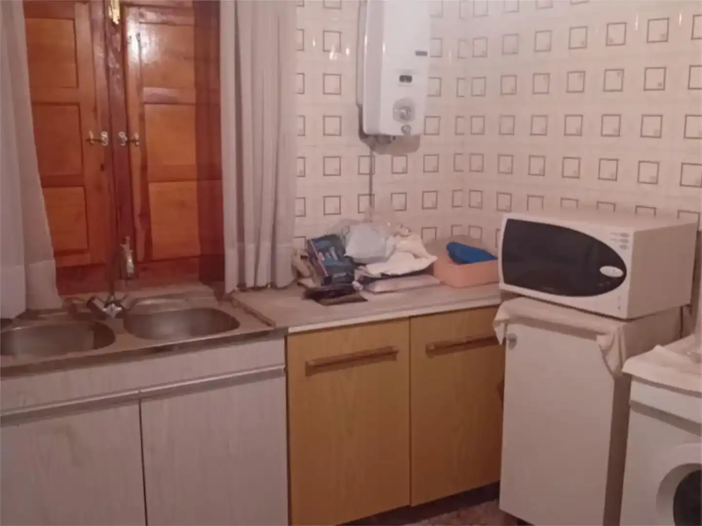 Cuina de Casa o xalet en venda en Moreruela de Tábara amb Traster i Moblat