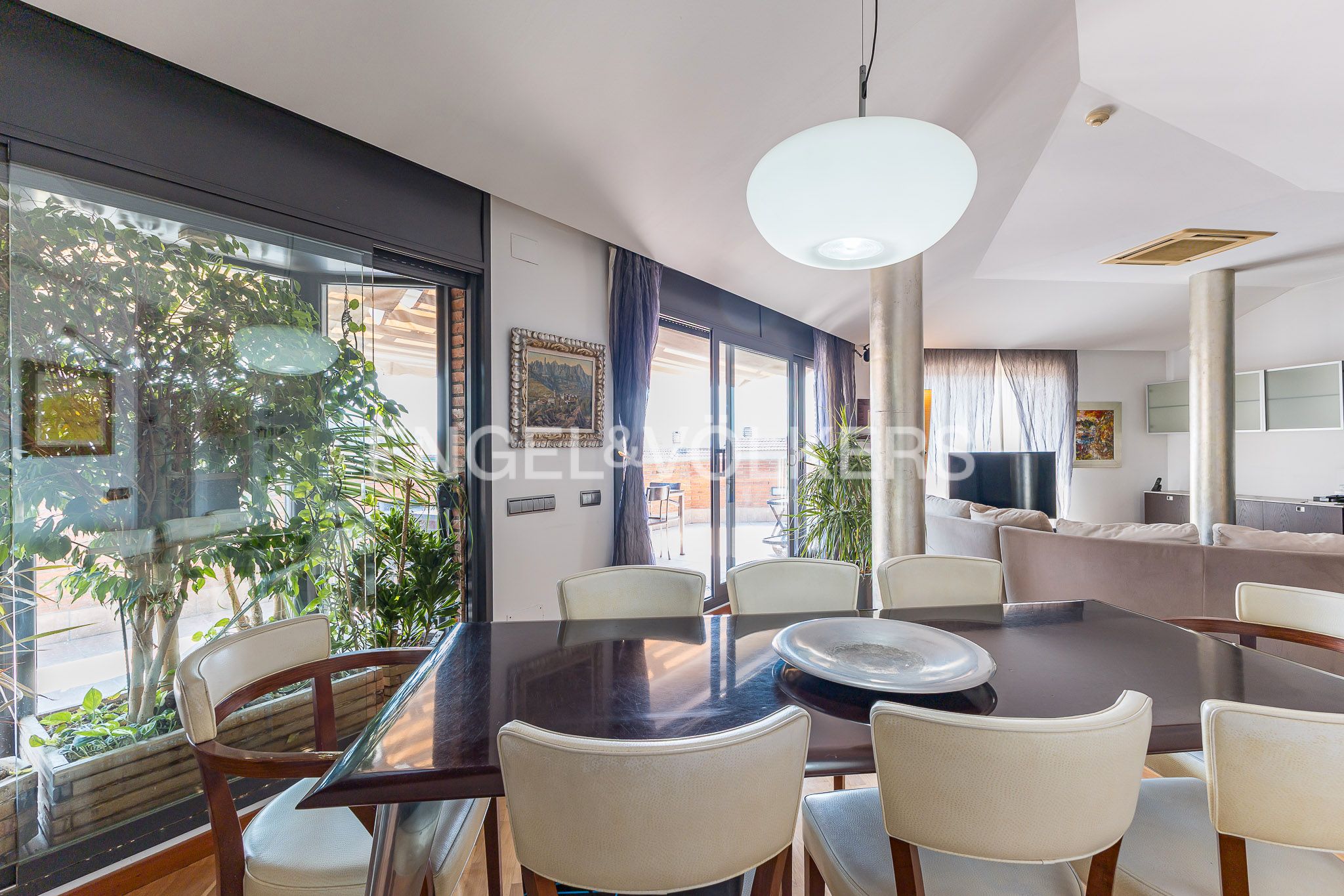 Menjador de Dúplex en venda en Manresa amb Aire condicionat, Calefacció i Terrassa