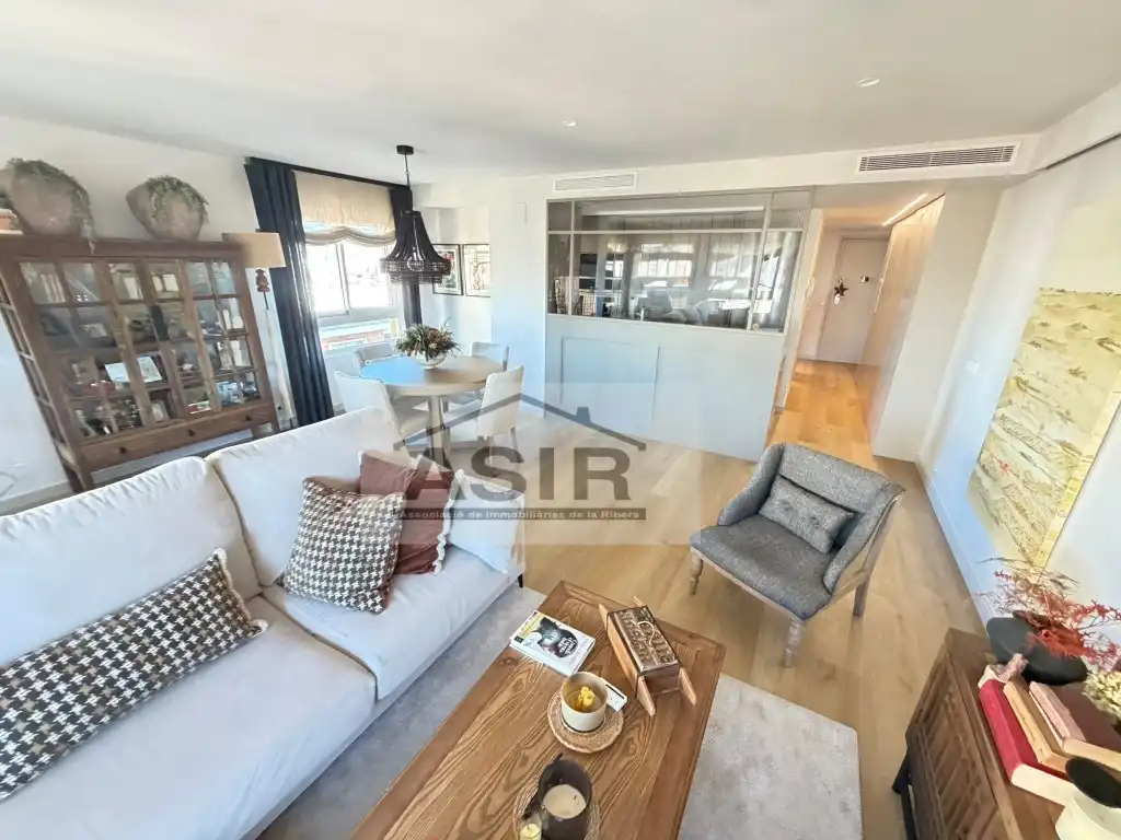Sala de estar de Piso de alquiler en Alzira con Aire acondicionado