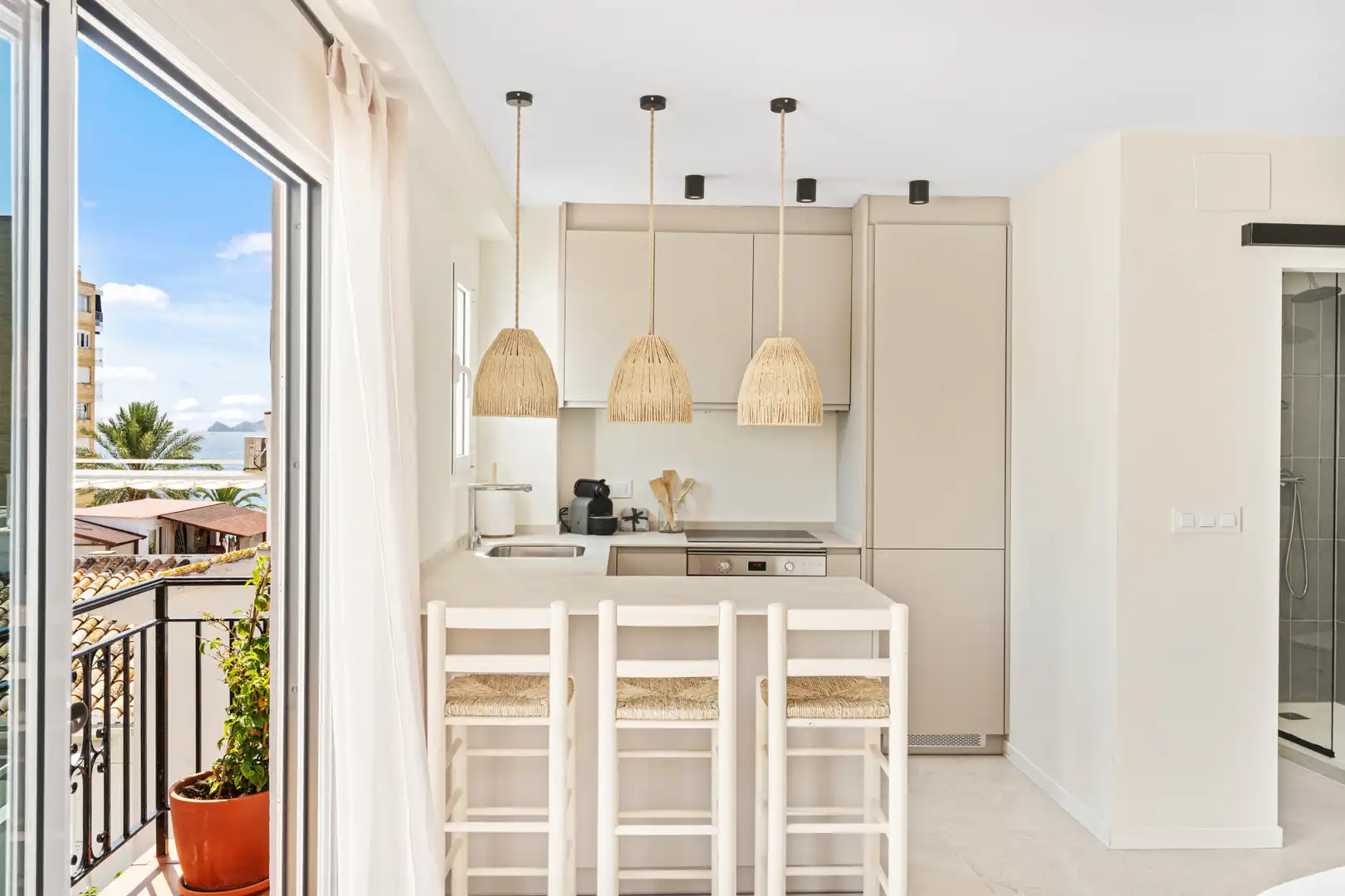 Cuina de Apartament en venda en Jávea / Xàbia amb Aire condicionat i Terrassa