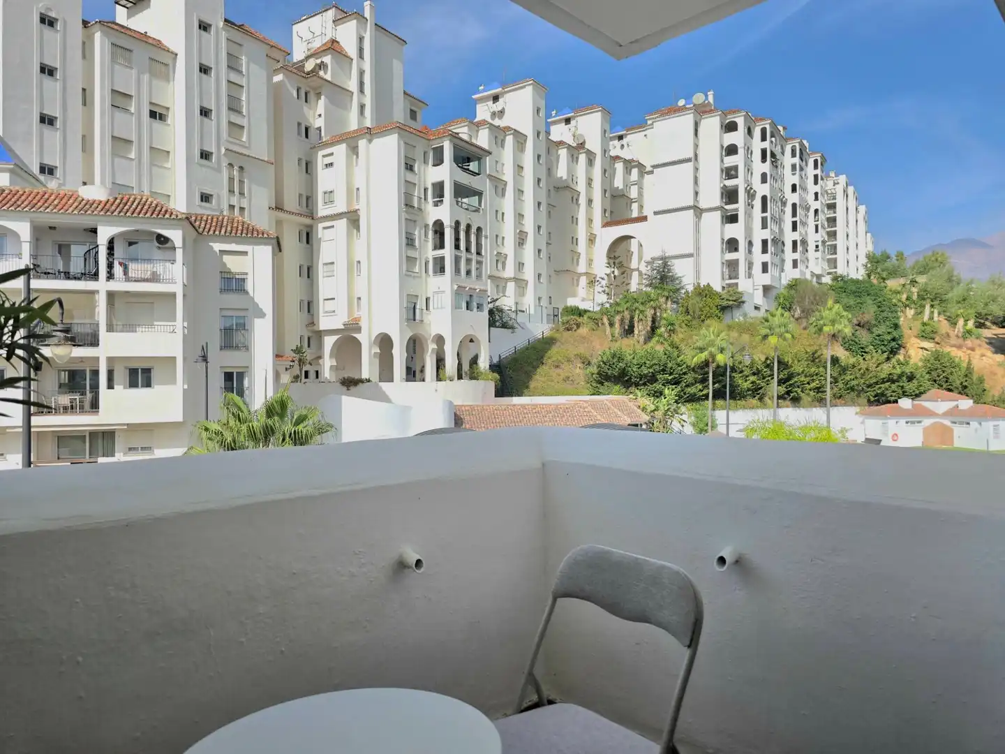 Terrassa de Apartament de lloguer en Estepona Pueblo