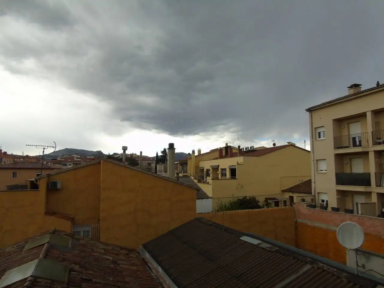 Exterior view of Duplexes for sale in Torelló  with Heating, Parquet flooring and Terrace