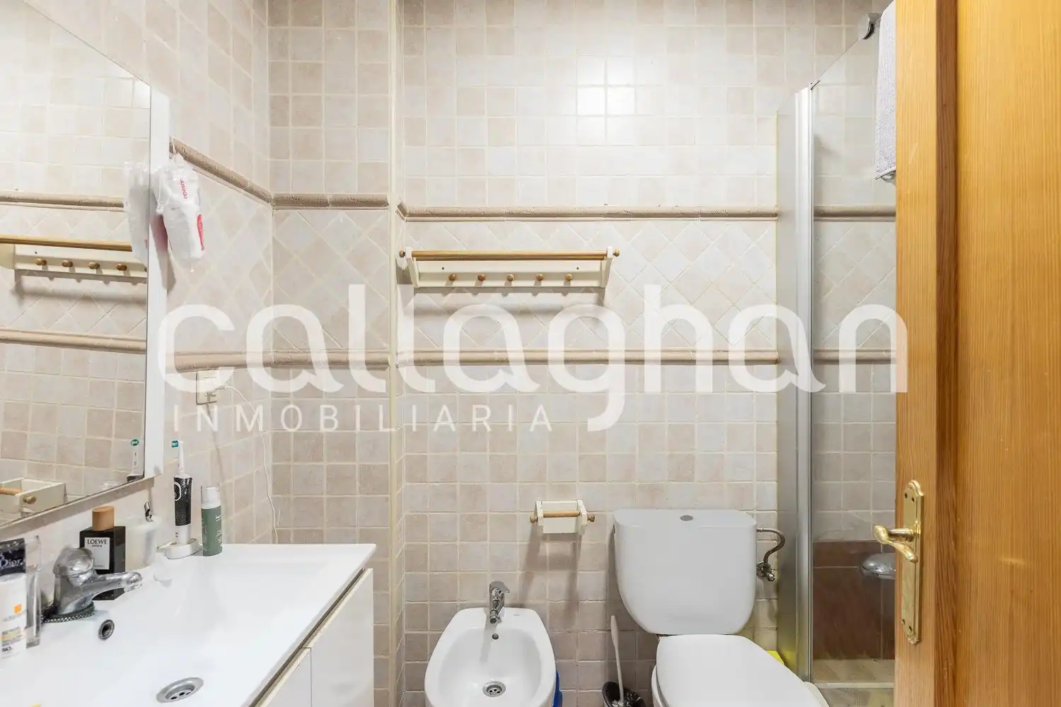 Bany de Pis de lloguer en Valencia amb Aire condicionat, Calefacció i Parquet
