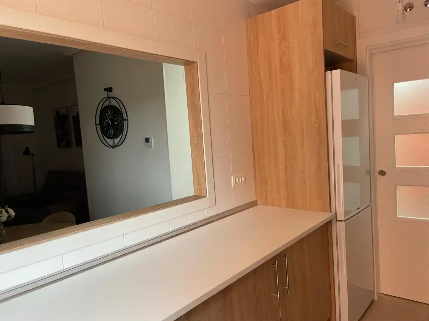 Küche von Wohnung zur Miete in Los Alcázares mit Klimaanlage, Schwimmbad und Balkon