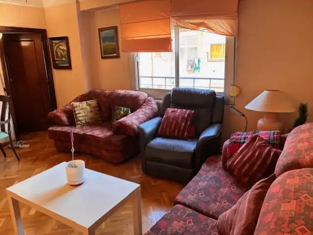 Wohnzimmer von Wohnung zum Verkauf in Zaragoza mit Klimaanlage, Heizung und Parkett