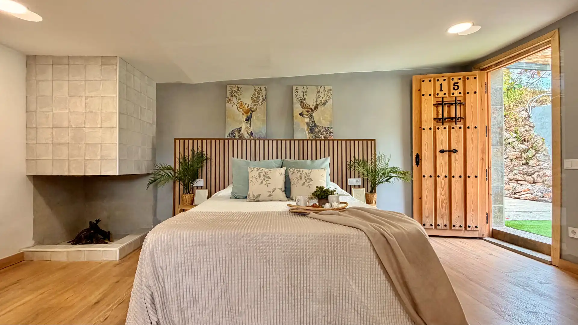 Schlafzimmer von Haus oder Chalet zum Verkauf in Tarragona mit Heizung, Privatgarten und Parkett