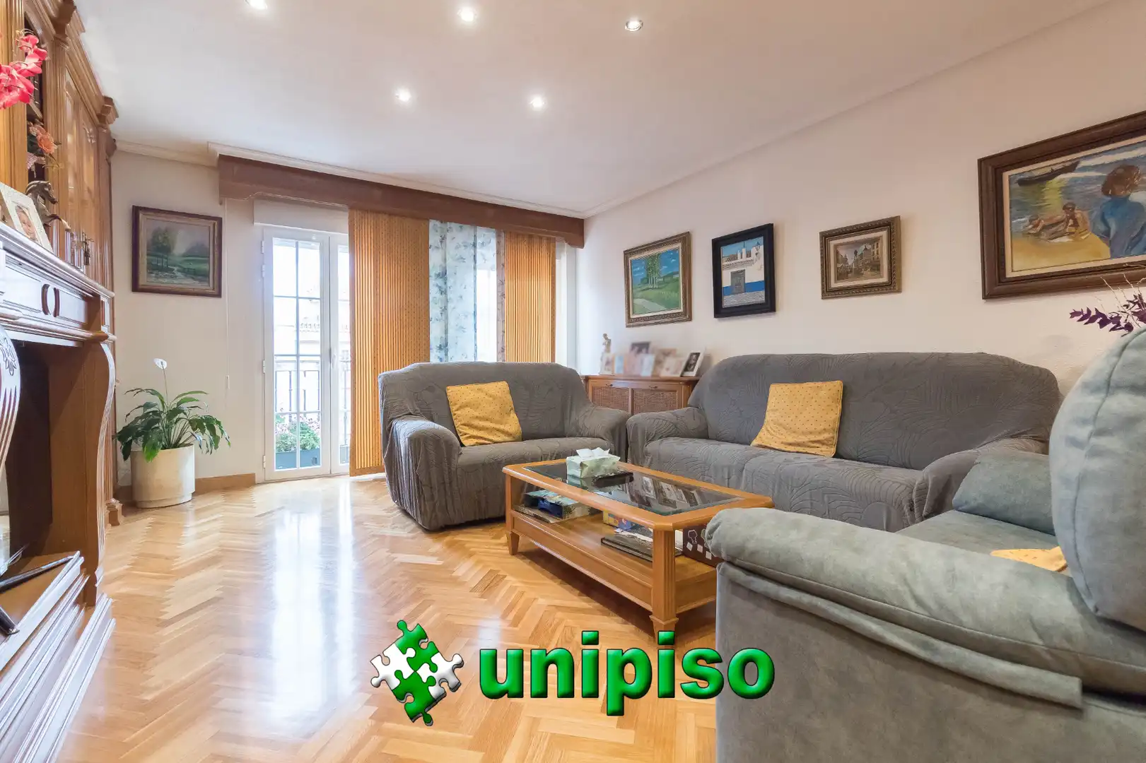 Wohnzimmer von Maisonette zum Verkauf in Leganés mit Klimaanlage, Heizung und Parkett