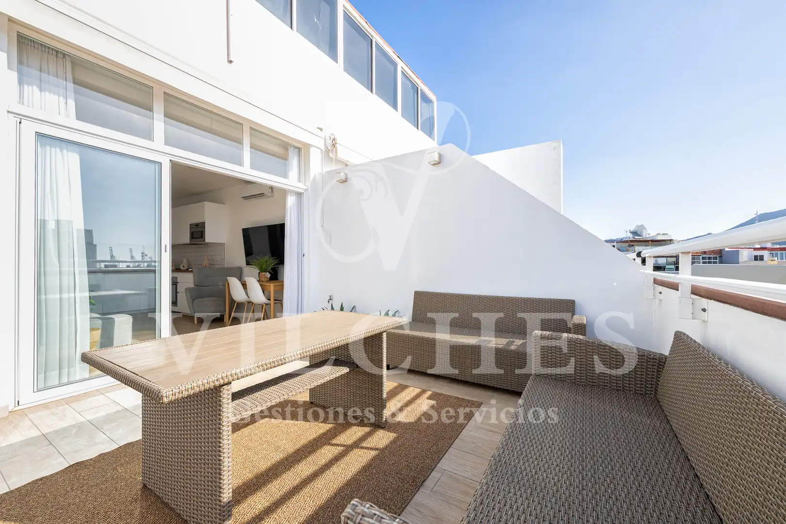 Terrassa de Àtic en venda en Las Palmas de Gran Canaria amb Terrassa i Moblat