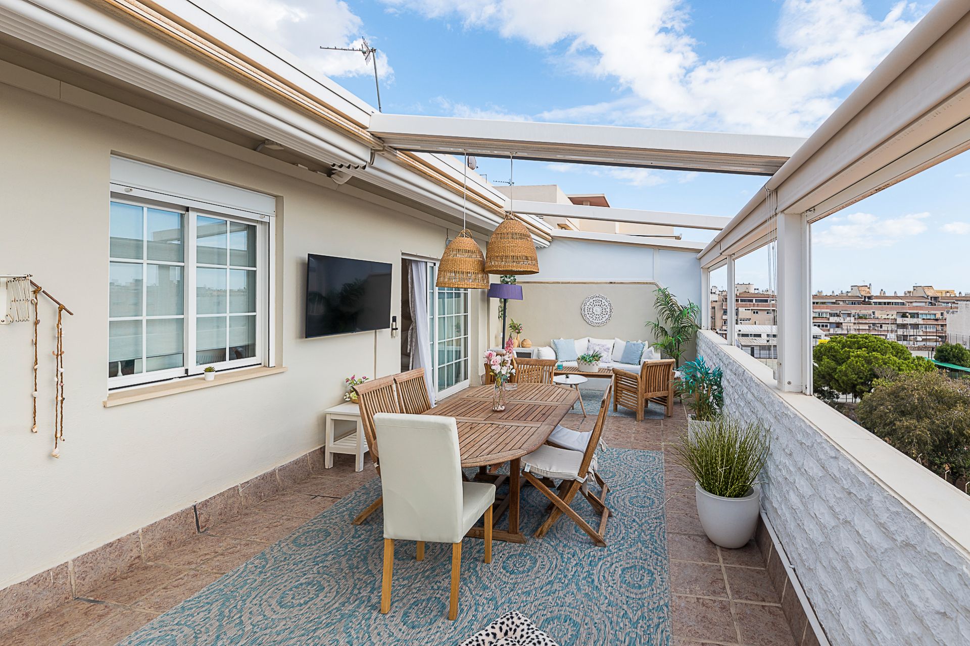 Terrace of Attic for sale in  Palma de Mallorca  with Air Conditioner, Heating and Terrace