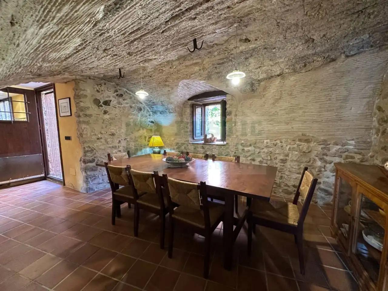 Dining room of Country homes for rent in Cruïlles, Monells I Sant Sadurní de L'Heura  with Heating, Terrace and Furnished